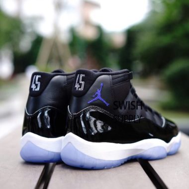 jordan retro 11 noir et bleu