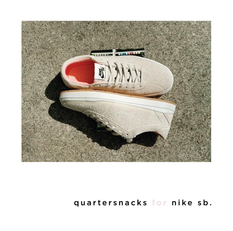 Nike blazer deals quartersnacks