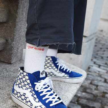 vans checkers supreme