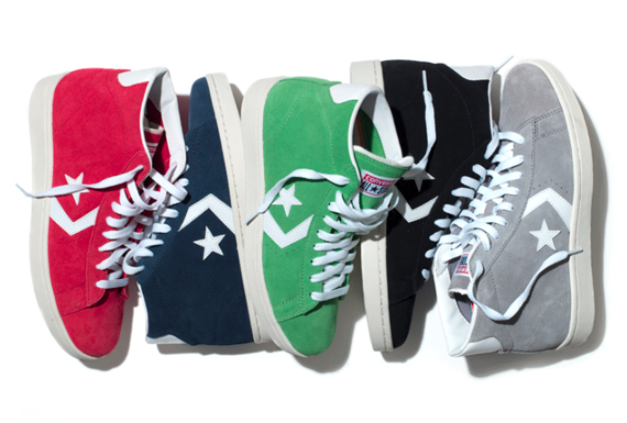 converse pro leather suede