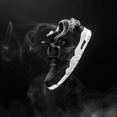 nike air trainer cruz black