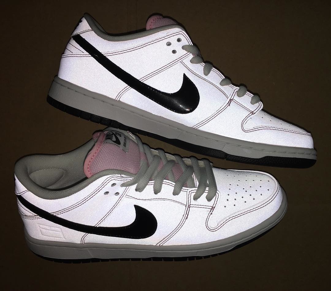 Nike dunk sales sb pink box