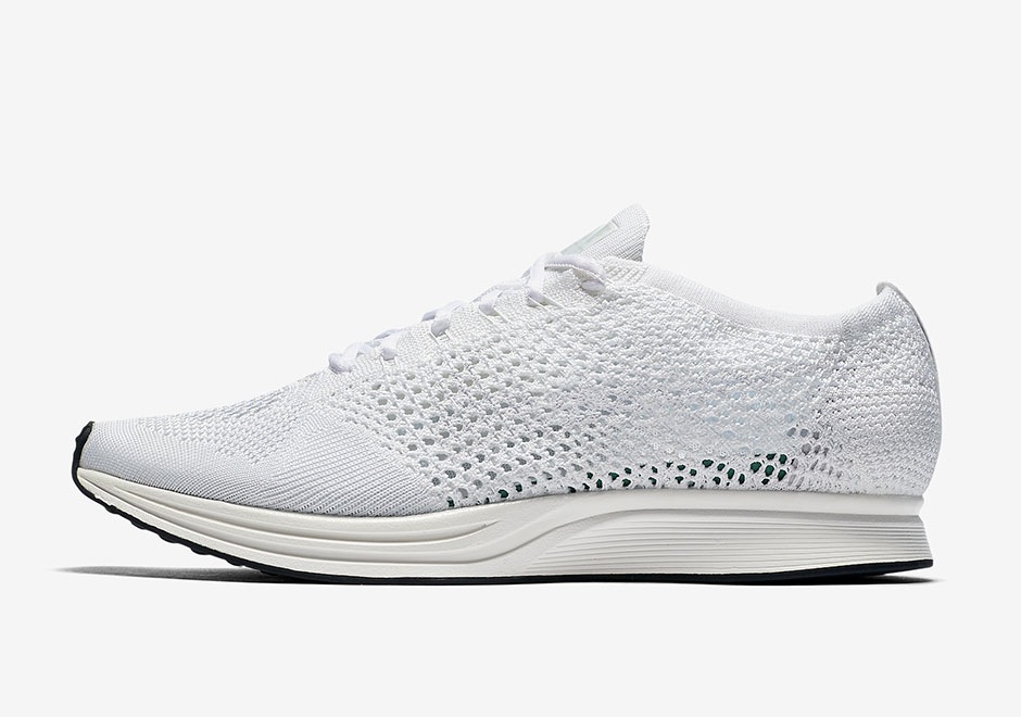 nike flyknit blanche