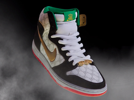 nike sb dunk blacksheep gucci