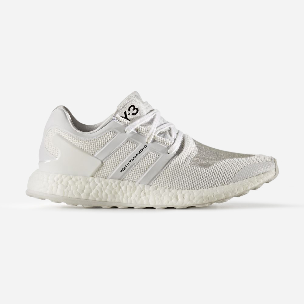 adidas Y 3 Pure Boost White Sneakers