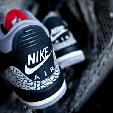 air jordan 3 black cement