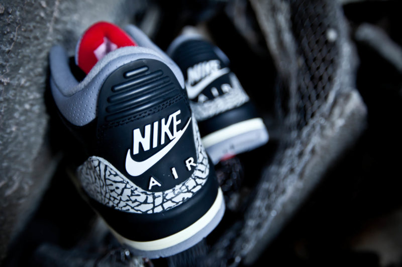 air jordan 3 black cement