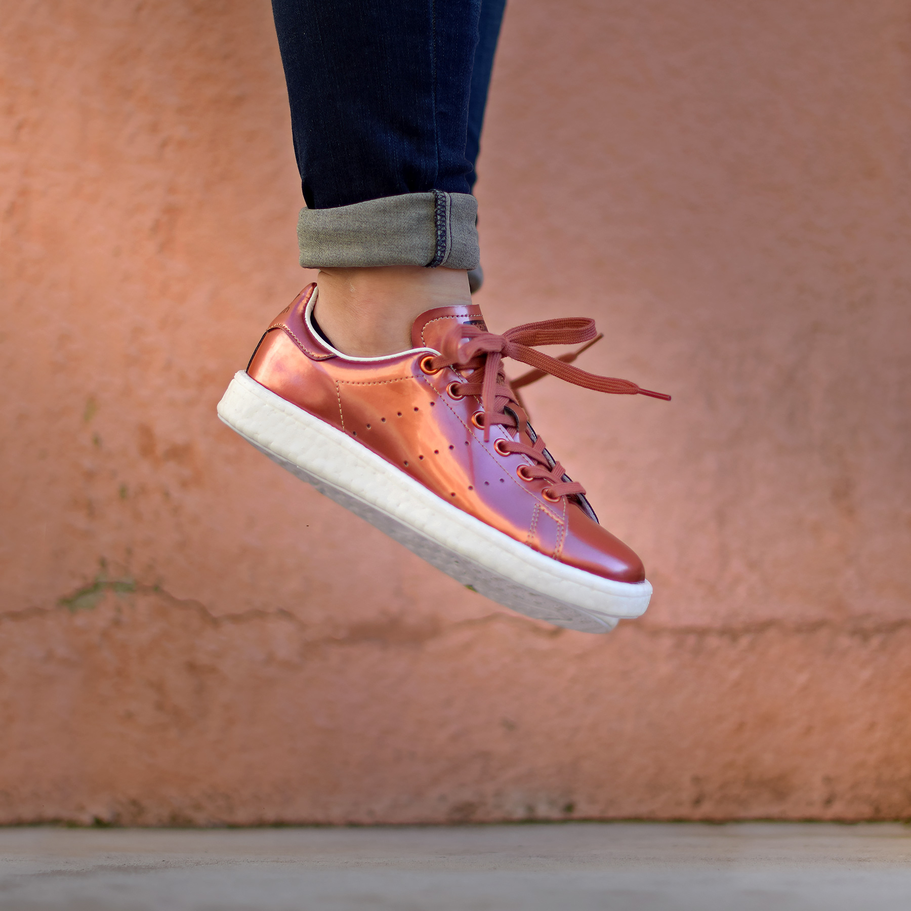 adidas Stan Smith Boost Copper - Sneakers.fr