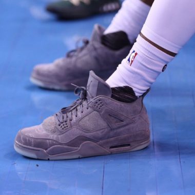 kaws air jordan 4 nba