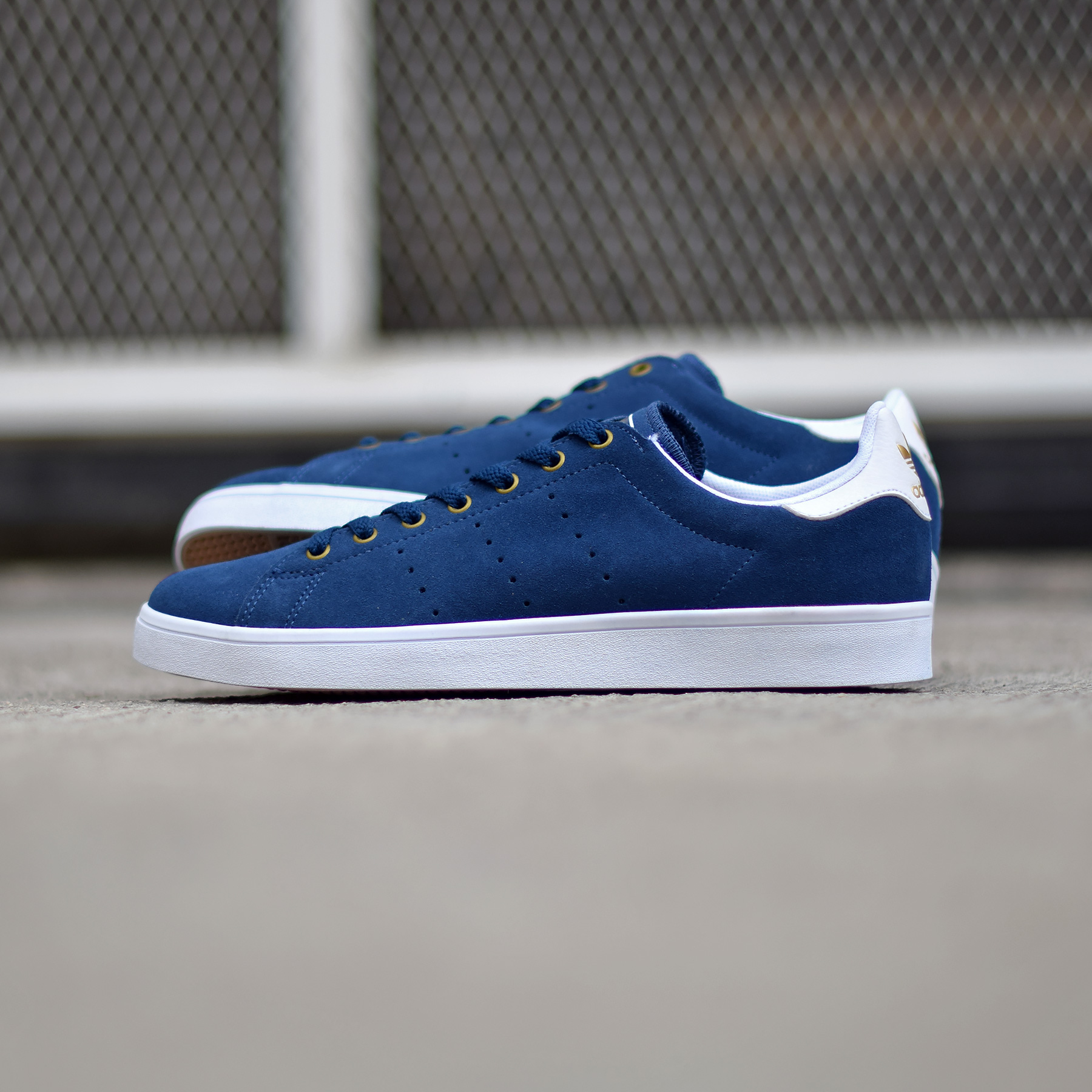 stan smith vulc bleu