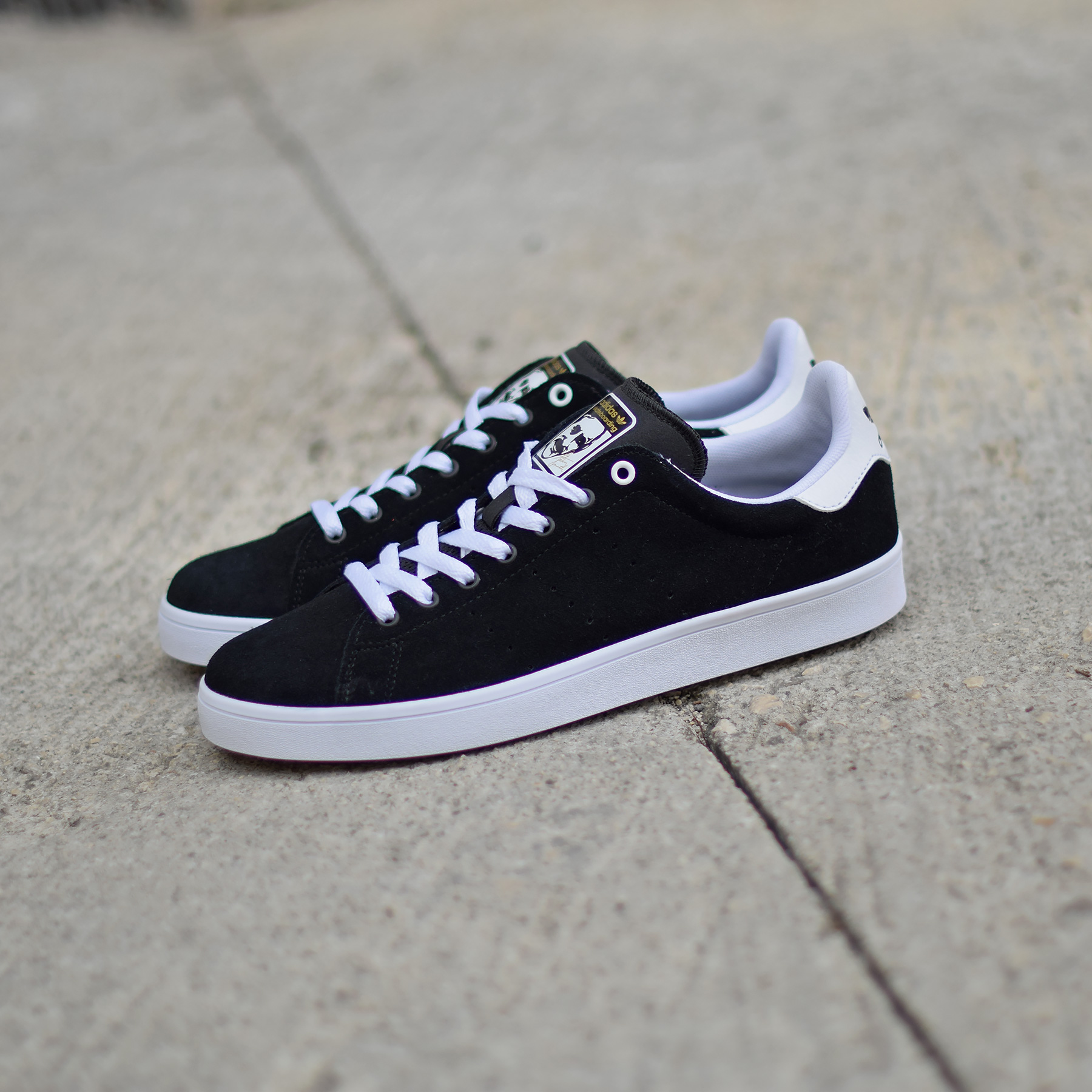 stan smith vulc noir