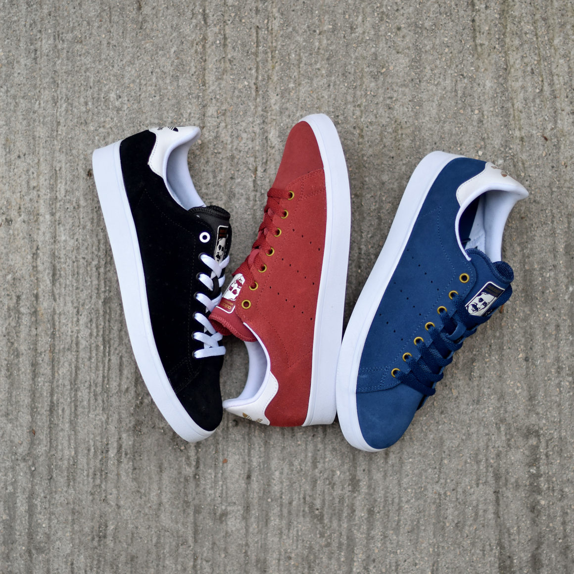 stan smith vulc bleu