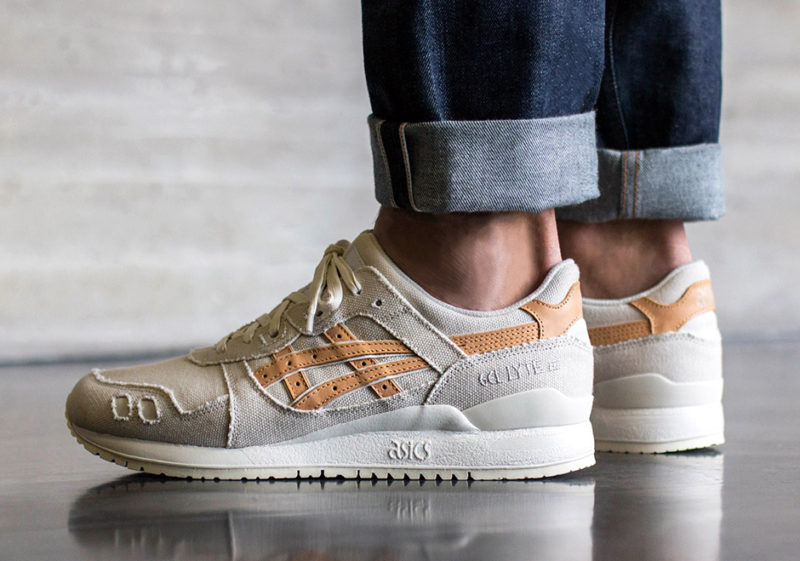 asics gel lyte III veg tan