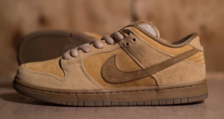 nike sb dunk low reverse wheat