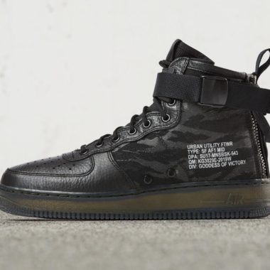 nike sf air force 1 black cargo