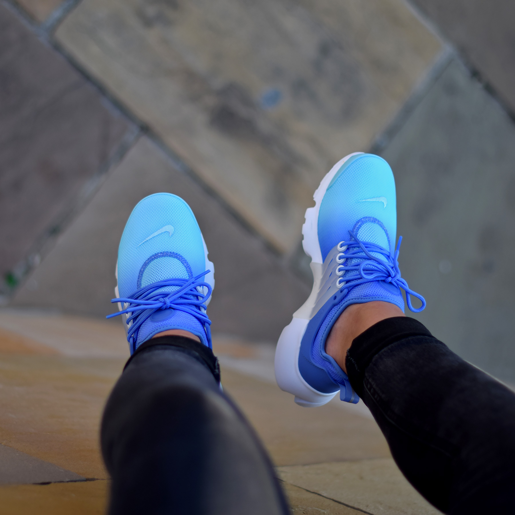 nike presto bleu