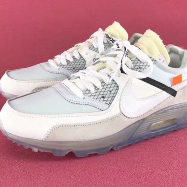 Off White x Nike Air Max 90 Sneakers