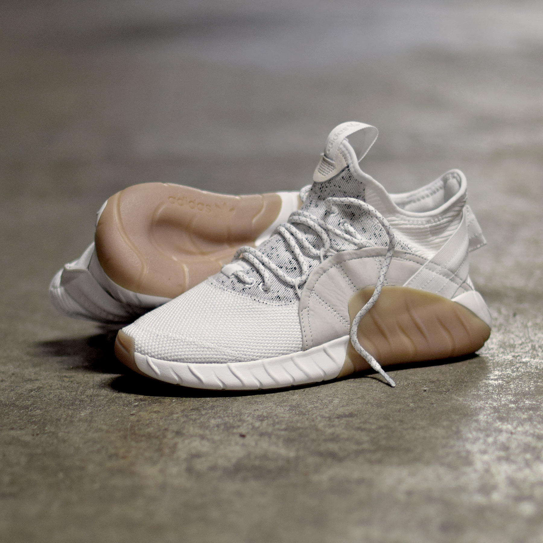 sneakers tubular blanc