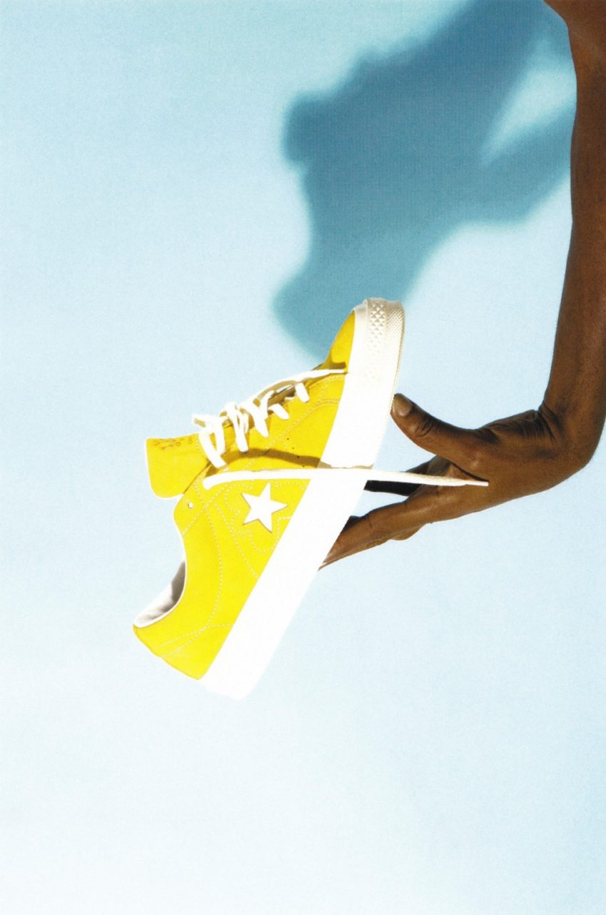 converse le fleur jaune