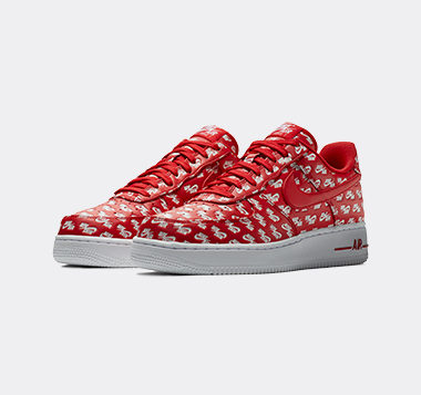 nike af1 logo print