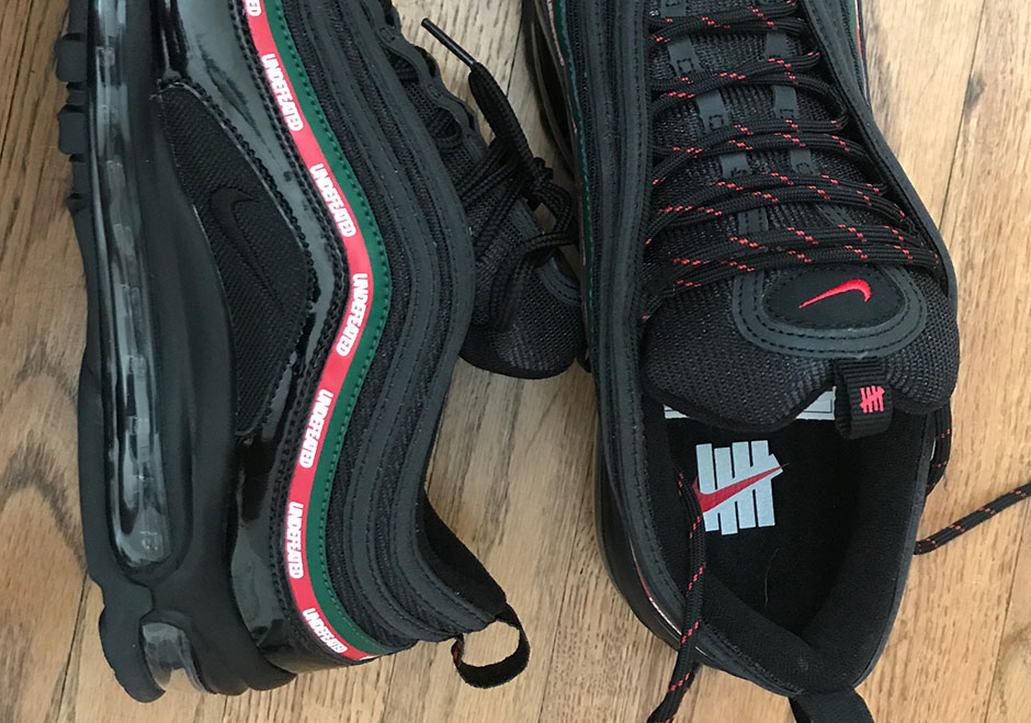 air max 97 x undefeated noir