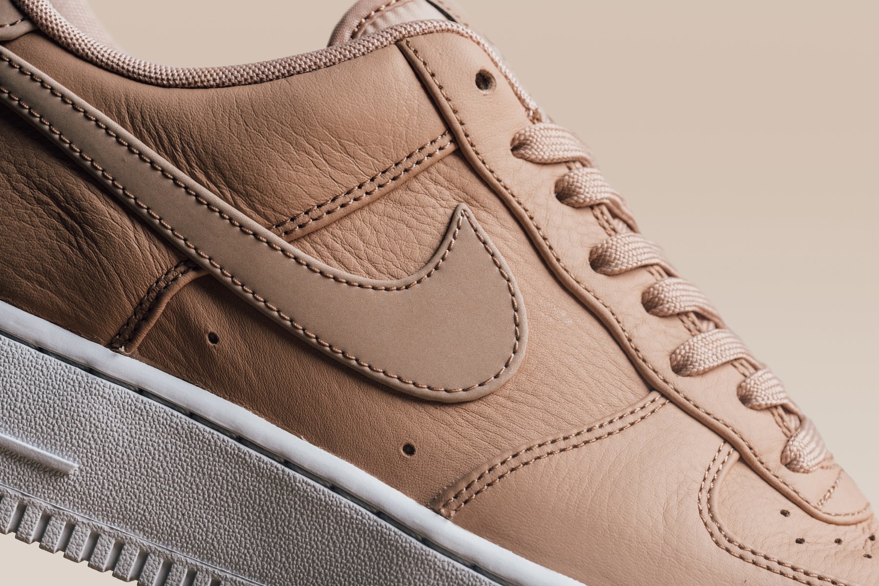 Nike Air Force 1 Premium Vachetta Tan Sneakers