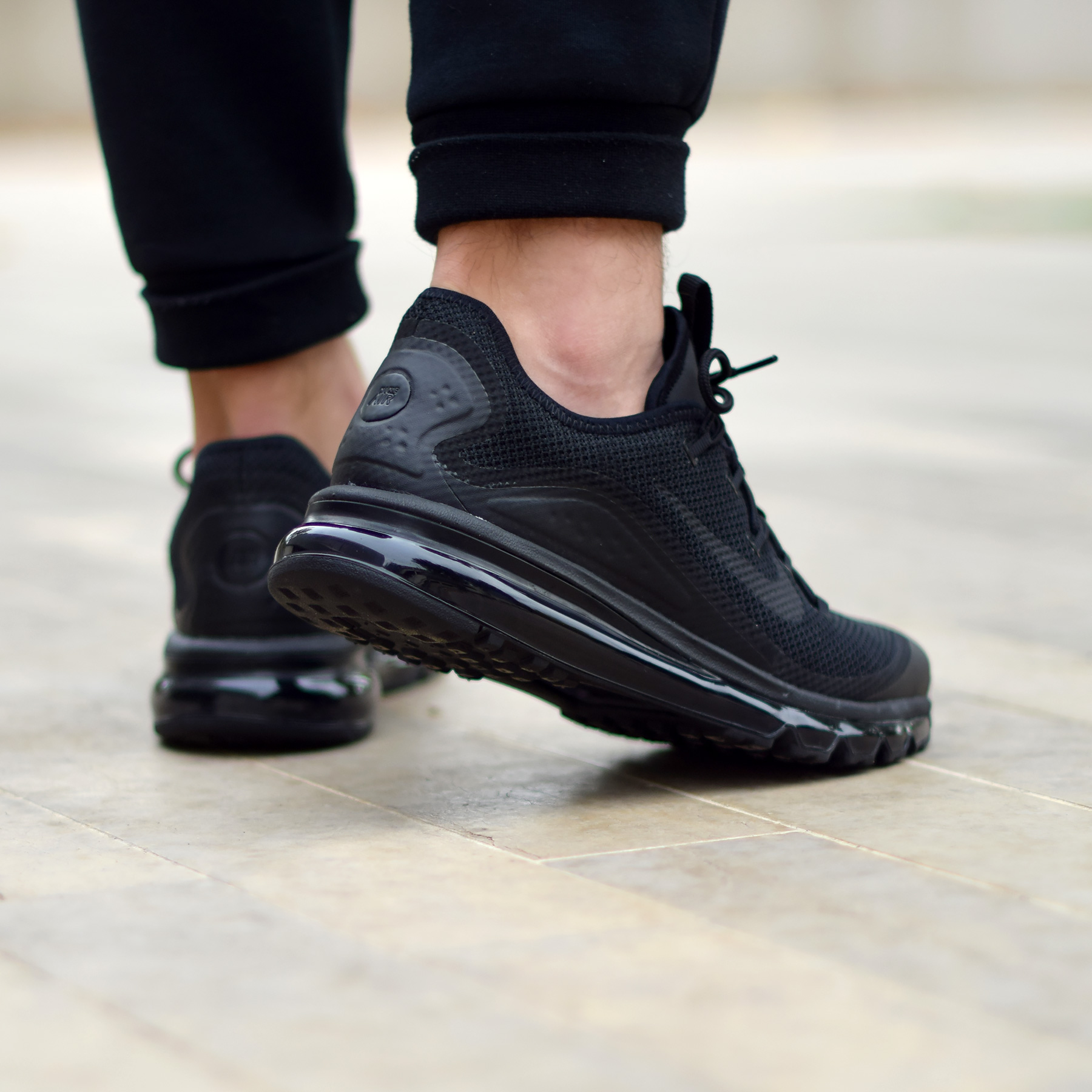 air max more black