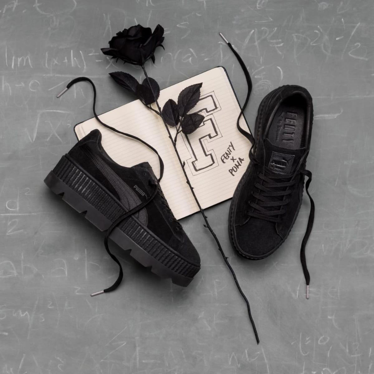 puma creepers fenty noir