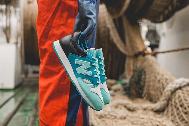 new balance 520 x hanon fisherman's blues