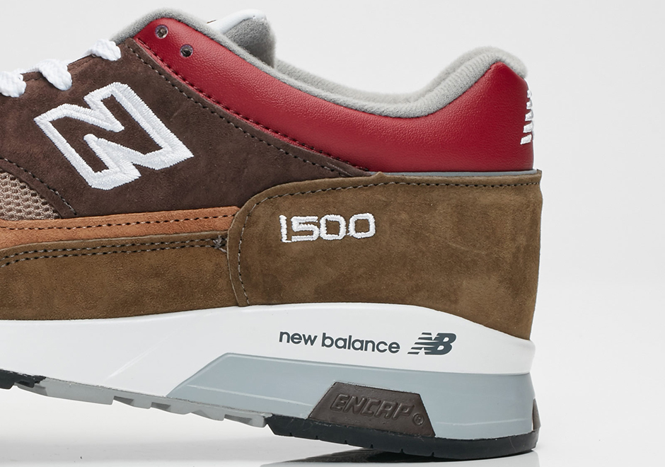 new balance 1500 red brown