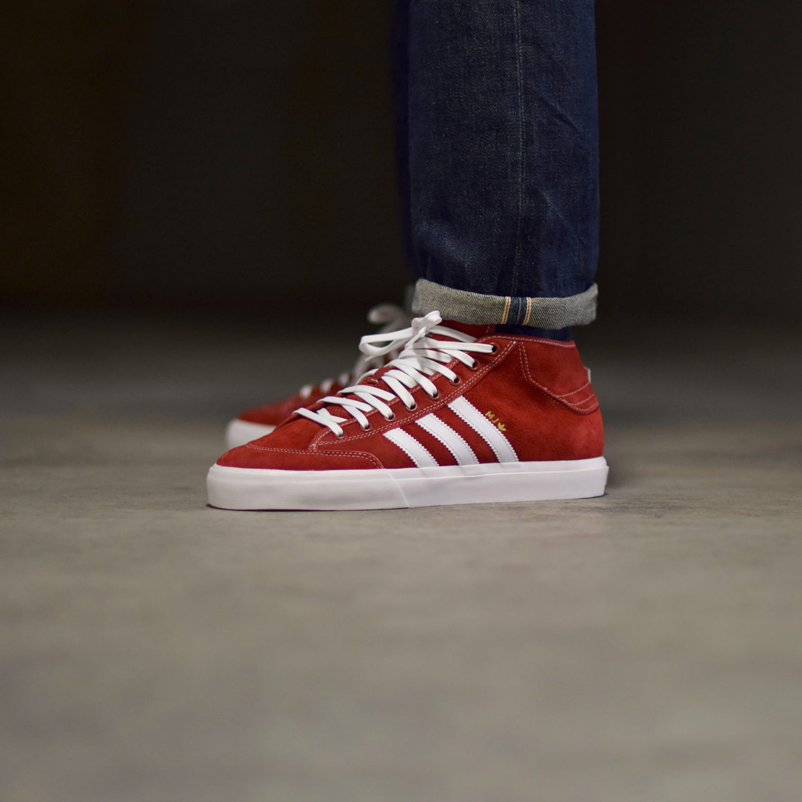 Adidas hot sale matchcourt rouge