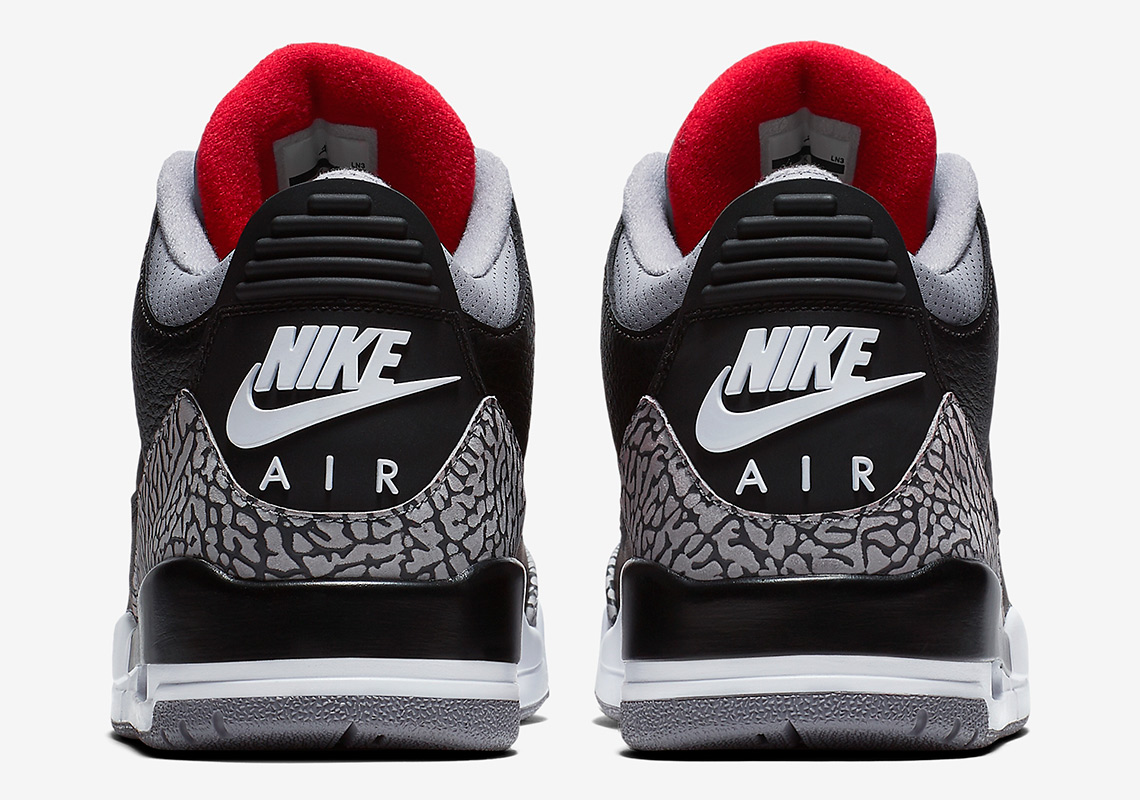 Air Jordan III Black Cement 2018