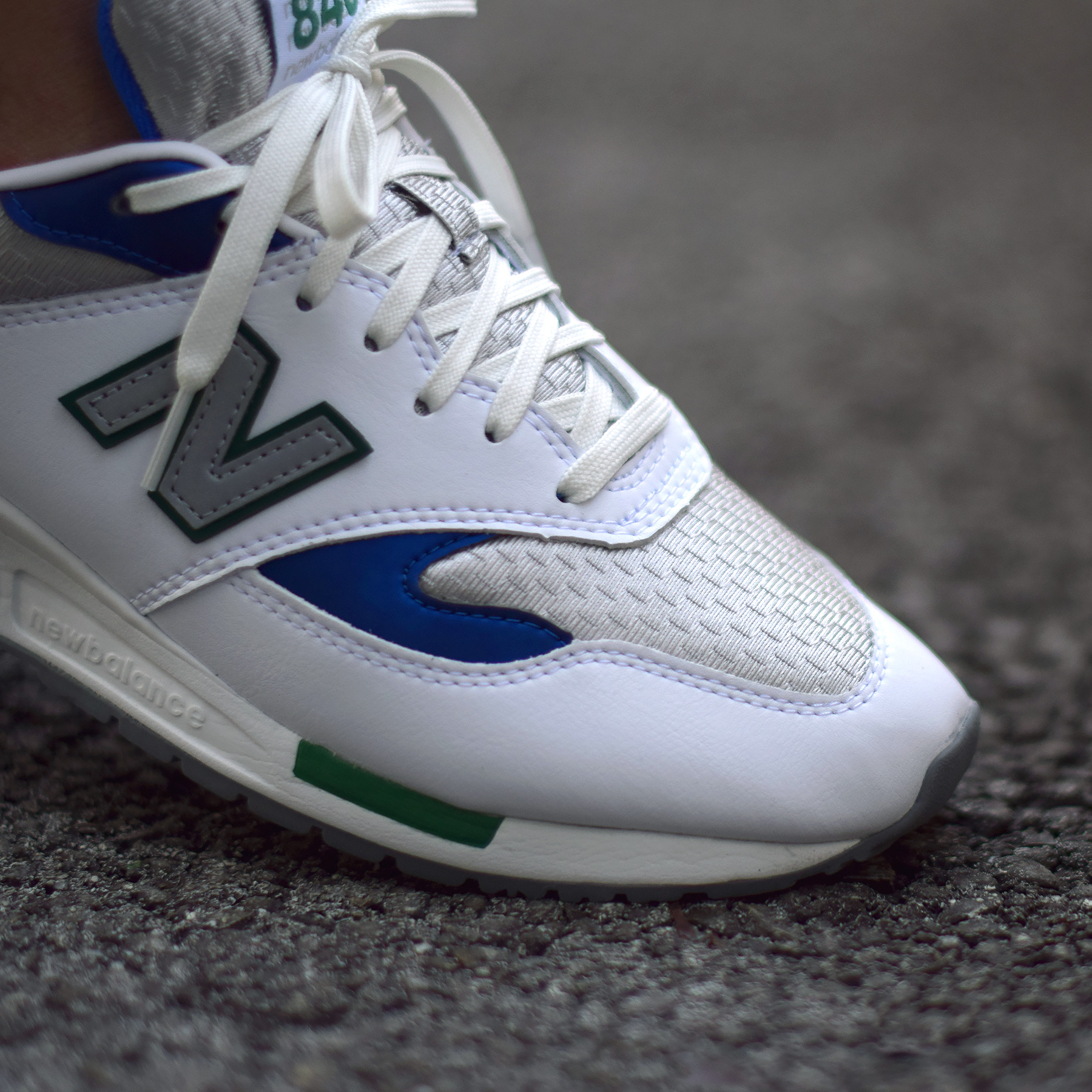New Balance Blue Green - Sneakers.fr