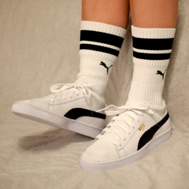 puma basket chaussette