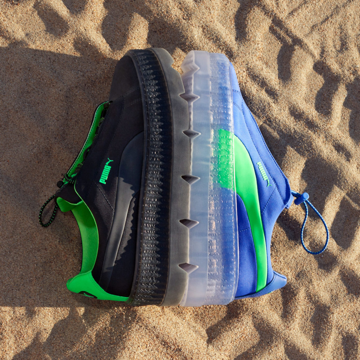 puma rihanna verte