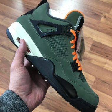 Undefeated-Jordan-4-olive-1