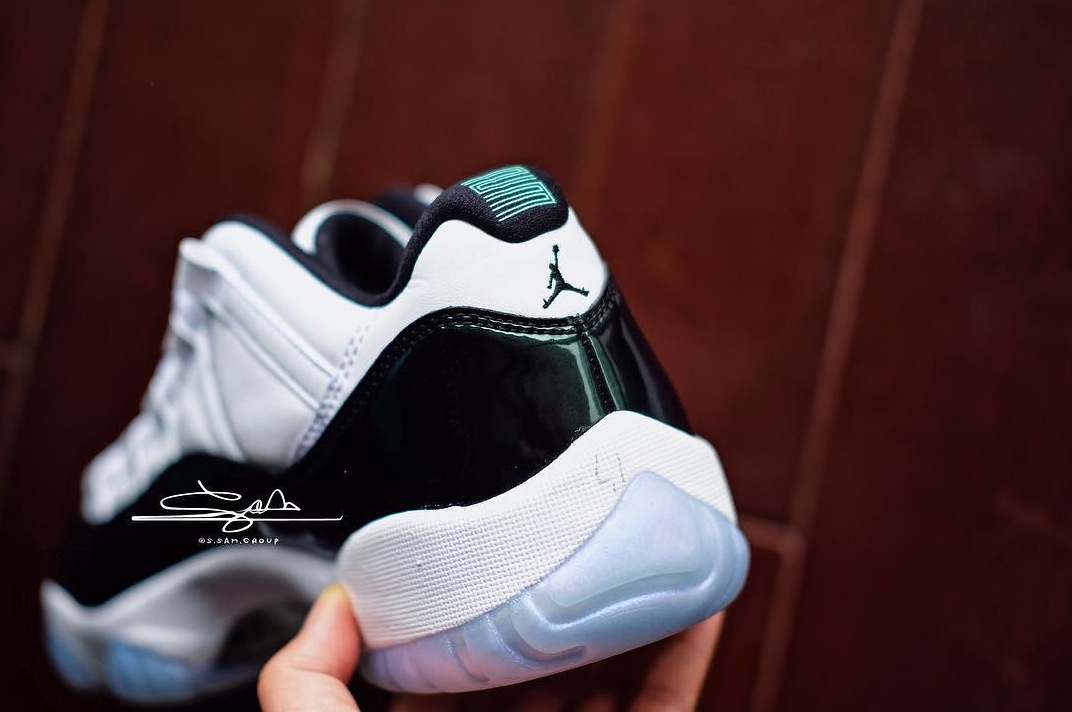 retro 11 low emerald