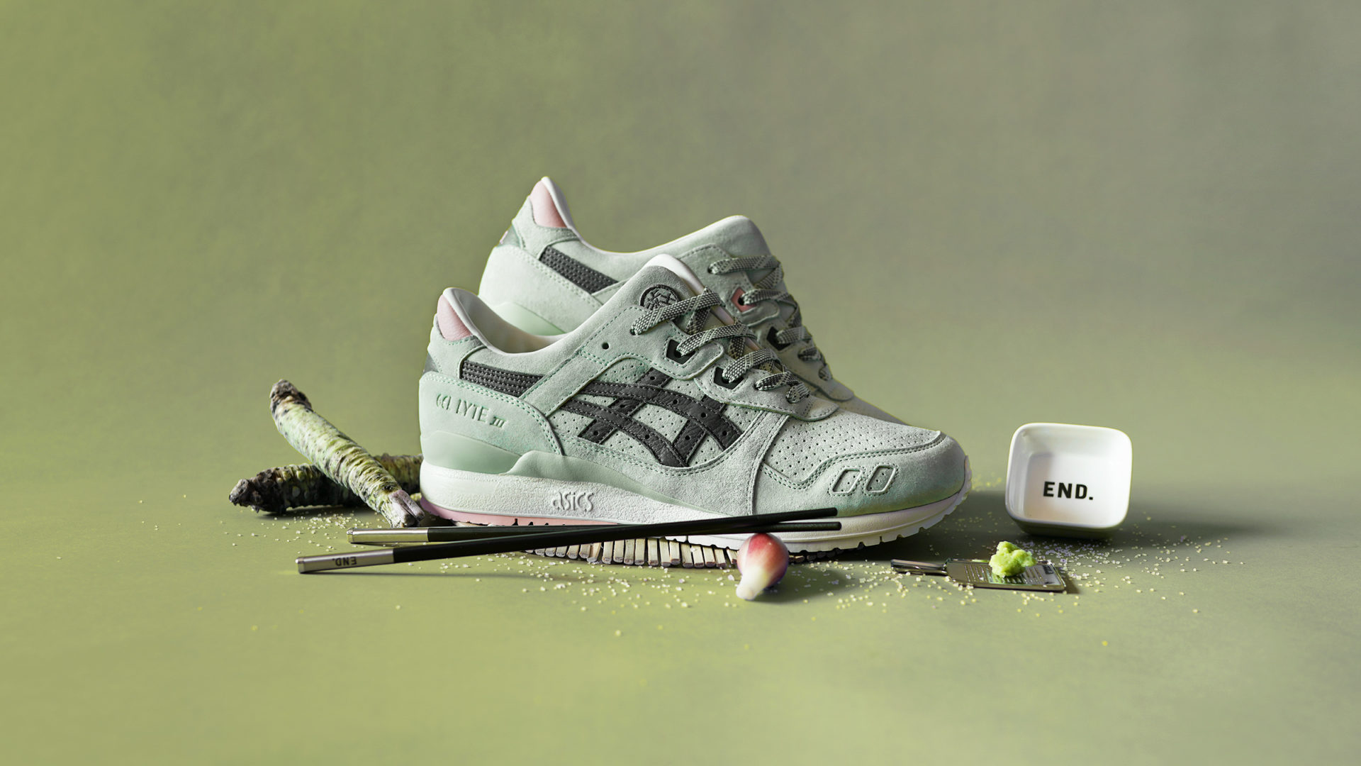 asics gel lyte 3 wasabi