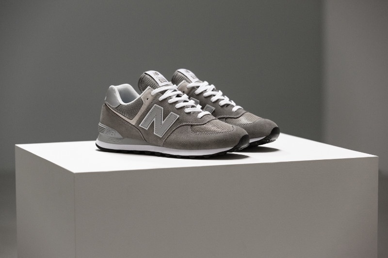 new balance 574 grey and black