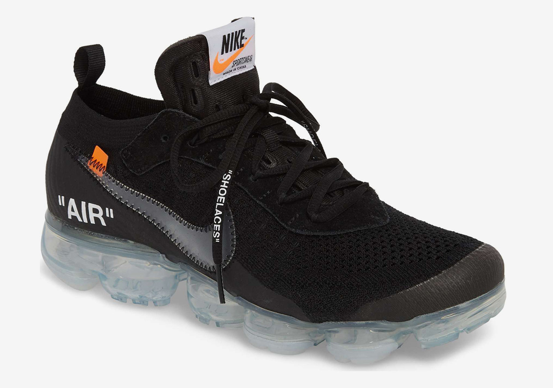 vapormax x off white retail