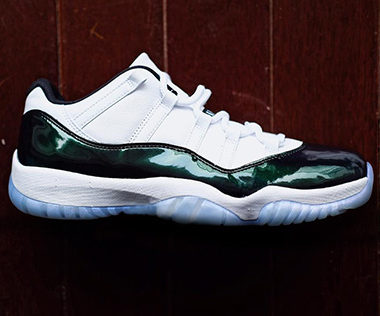 jordan 11 vert