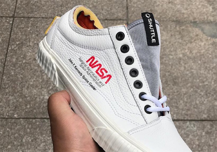 vans x nasa blanche