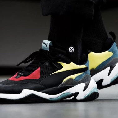 puma thunder noir homme