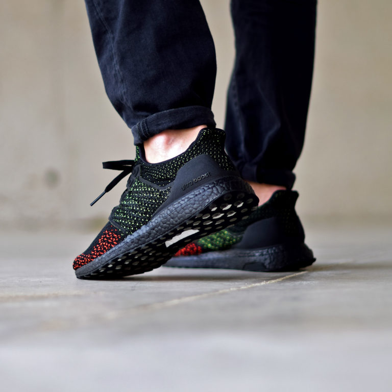 adidas ultraboost clima black solar red