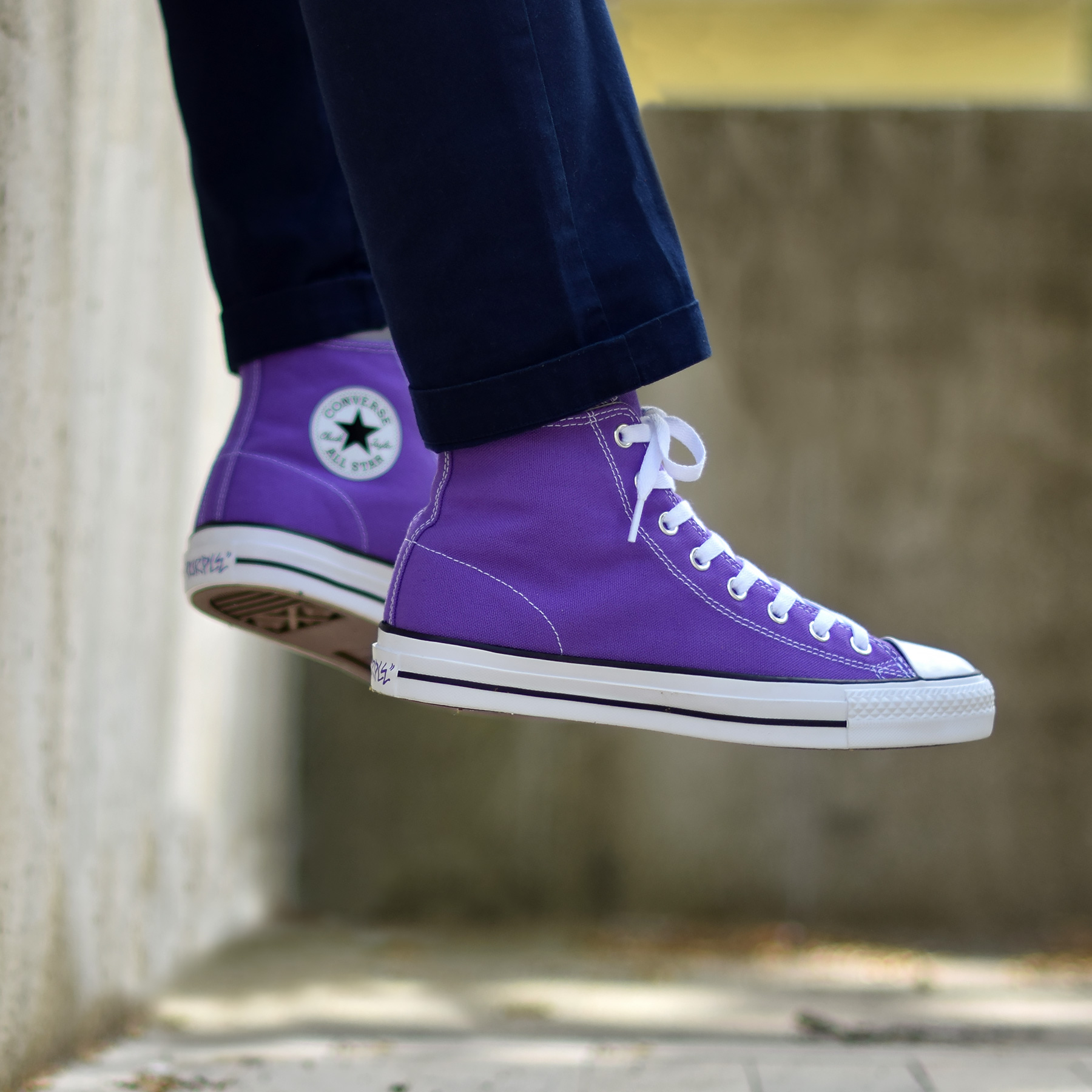 converse ctas purple