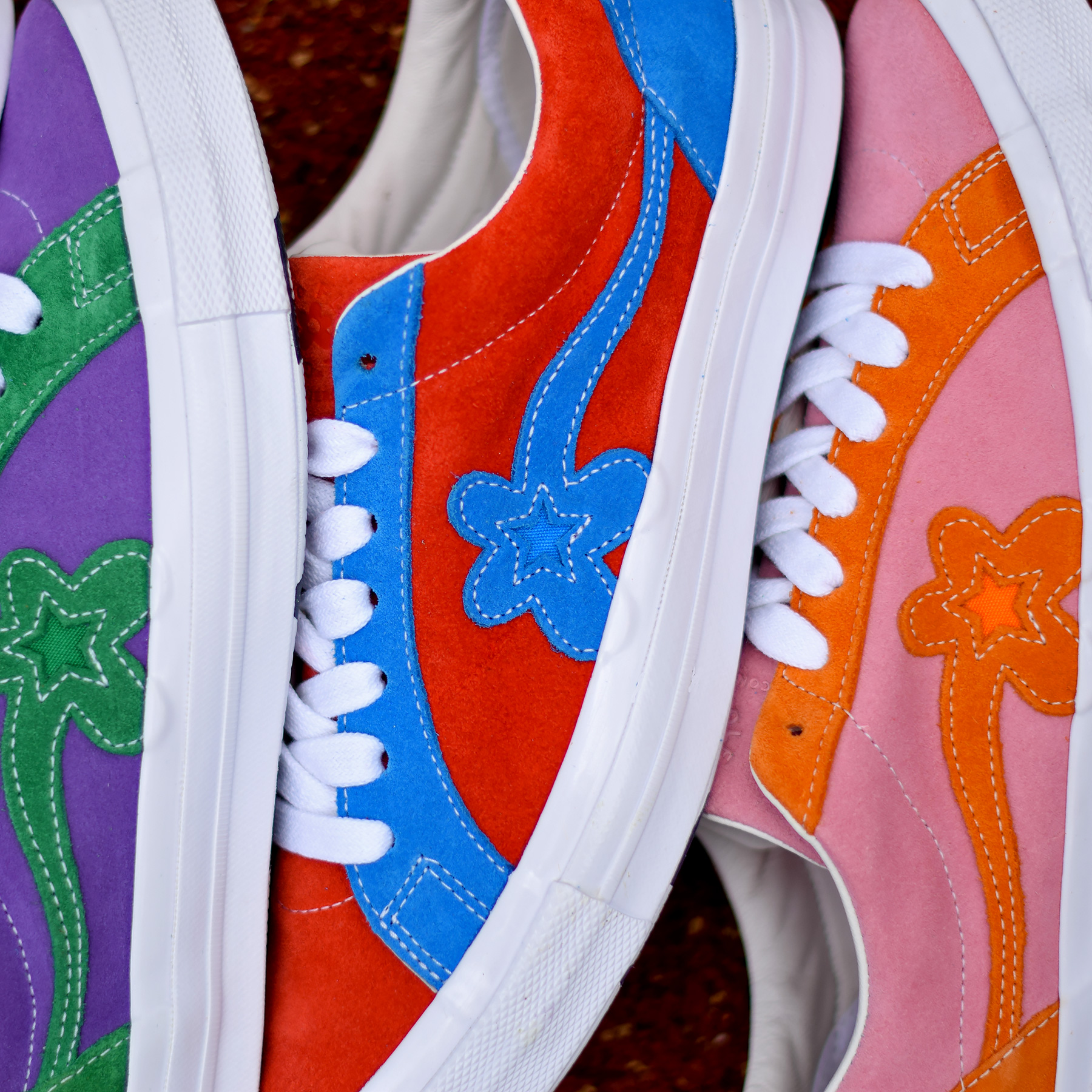 converse golf le fleur bleu rouge