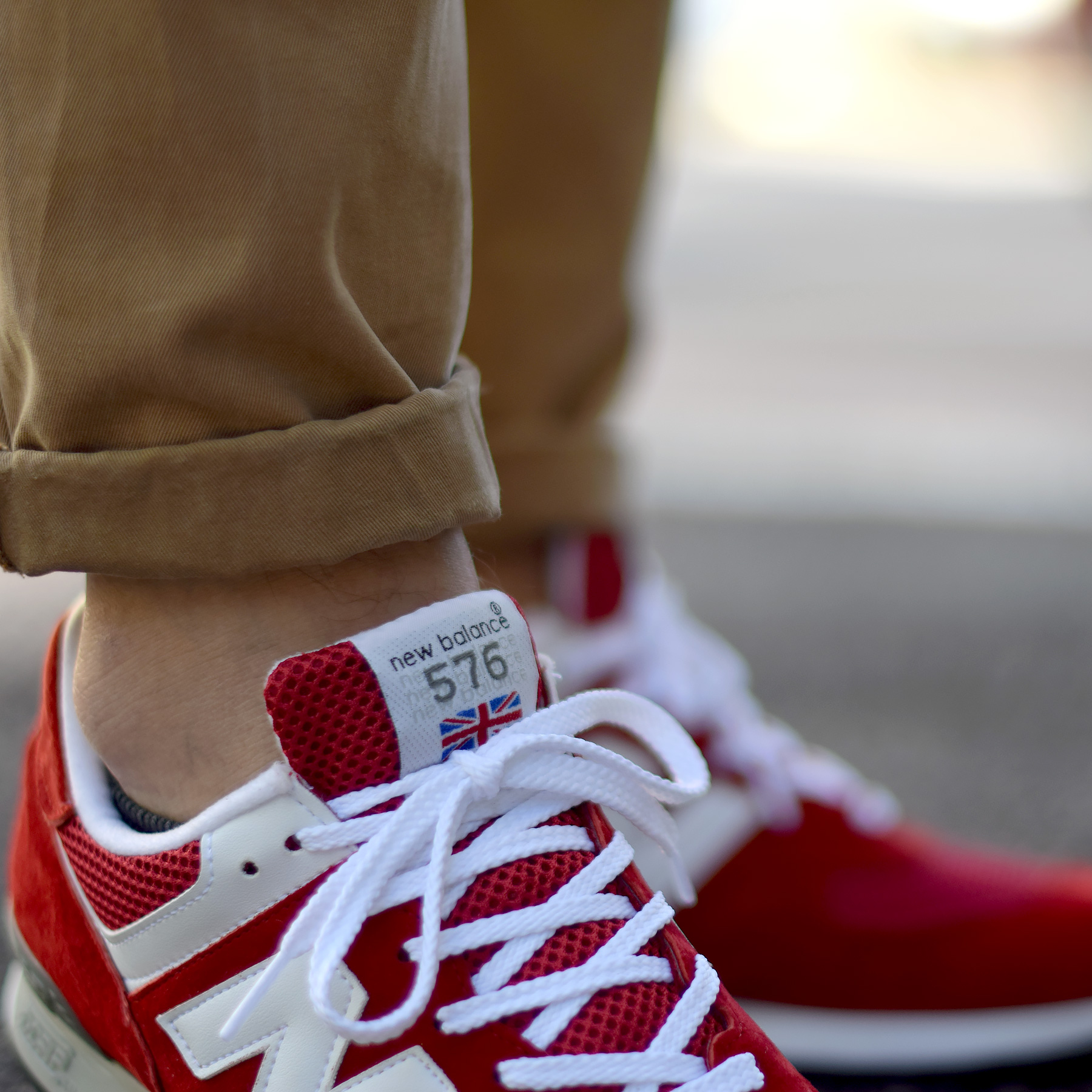 new balance 576 rouge