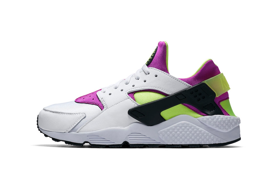  Nike  Air  Huarache  91 Neon Yellow 