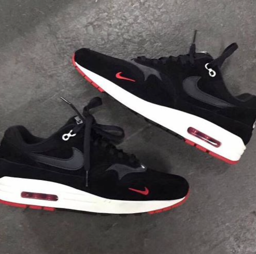 air max one rouge noir