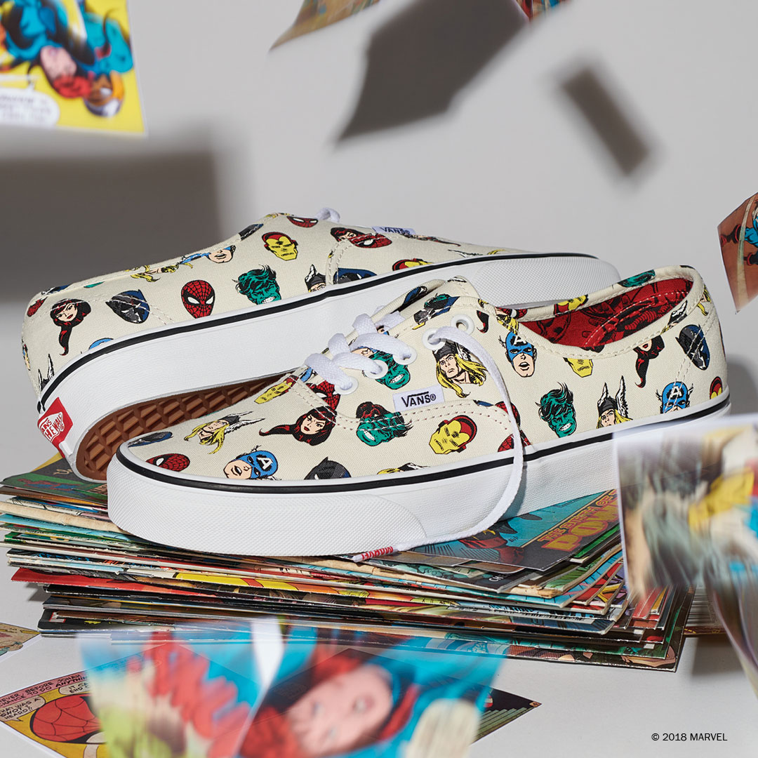 vans 2018 marvel